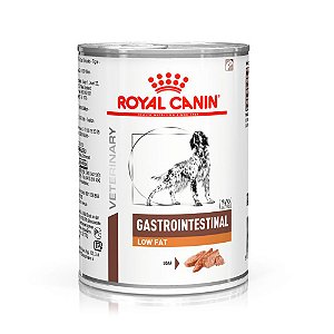 Ração Úmida Royal Canin Veterinary Diet Gastro Intestinal Low Fat Wet para Adultos 420g