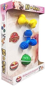 Kit de Brinquedos Furacão Pet para Raças Pequenas N2