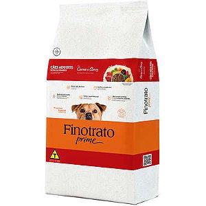 Ração Seca Finotrato Prime Premium Especial para Cães Adultos Raças Grandes Carne 15kg