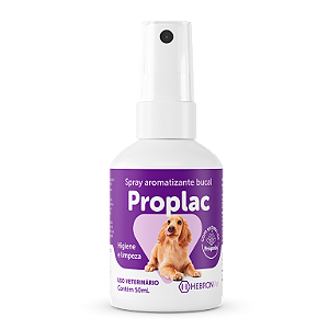 Proplac Spray Aromatizante Bucal Hebron Vet 50ml