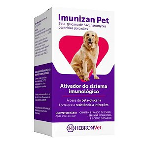 Suplemento Ativador Imunológico Hebron Imunizan Pet 150ml