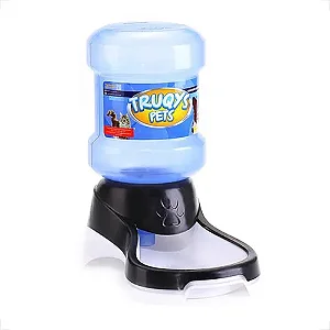 Bebedouro Automático Truqys Galão Para Cães E Gatos Preto 2L