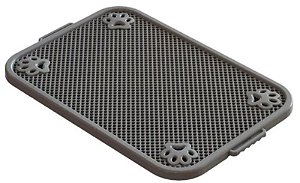 Tapete Higiênico Canino Atacapet Cinza Praticidade e Conforto 85x60cm