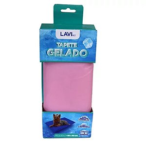 Tapete Gelado Rosa 50x65cm Atacapet