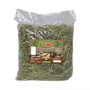 Feno In Natura Pró-Roe com Camomila - Alimento para Roedores - 400g