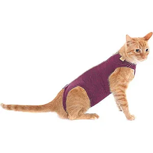 Roupa Pós Castração Pet Med Duo Dry Rosa Para Gatos Tam.4