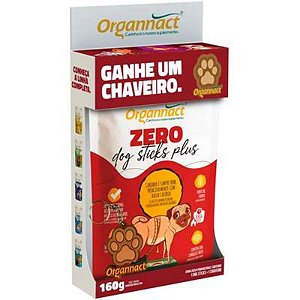 Petisco Organnact Zero Dog Sticks Kit para Cães 160g