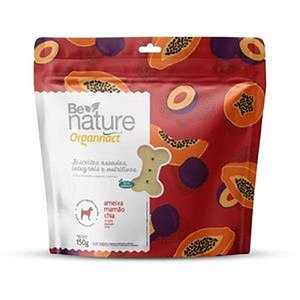 Snack Be Nature Ameixa Mamão e Chia Organnact Para Delícia Nutritiva 150g