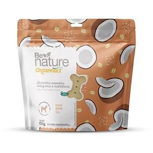 Shampoo Organnact Be Nature Coco e Aveia para Limpeza Suave de Pets 150g
