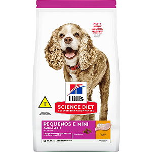 Ração Seca Hills Science Diet Para Cães Adultos 11+ Sênior Raças Minis E Pequenas 2,4kg