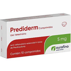 Anti-inflamatório Prediderm Comprimidos 5mg C/10 Comprimidos