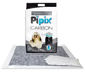 Tapete Higiênico De Carbono Pipix C/06 Unidades
