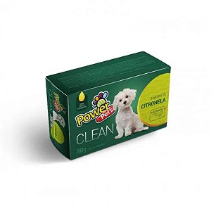 Sabonete Powerpets Citronela para Cães e Gatos 80 g