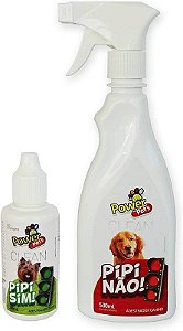 Casadinho Pipi Sim E Pipi Não PowerPets 20ml E 500ml