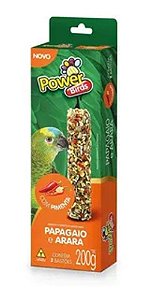 Bastão Powerbird PowerPets Snack Delicioso 200 Gramas Para Aves