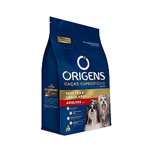 Ração Origens Raças Específicas Shih Tzu E Lhasa Apso Para Cães Adultos 3kg