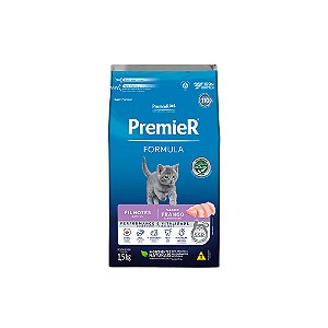 Ração Premier Fórmula Sabor Frango Para Gatos Filhotes 1,5kg