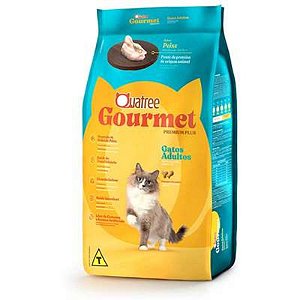 Ração Quatree Sabor Peixe para Gatos Adultos de 10,1kg