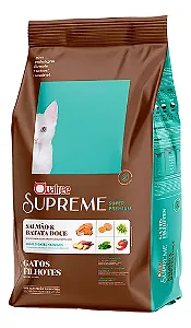 Ração Quatree Supreme Salmão e Arroz Gatos Filhotes 500g