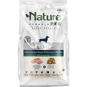 Ração Seca Alinutri Nature Fórmula Pro Light para Cães Adultos Raças Pequenas e Médias 2,5kg