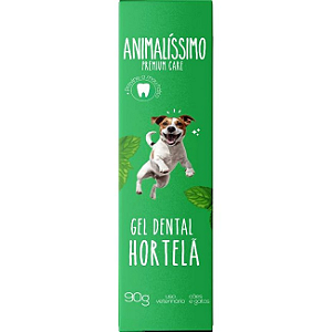 Gel Dental Hortela 90g Animalissimo