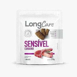 Snack LongCare Funcional Sensível para Cães Adultos Sabor Cordeiro 250g