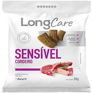 Petisco Funcional Avert LongCare Sensível Cordeiro para Cães 50g