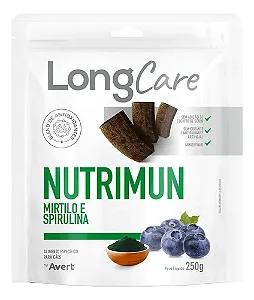 Petisco Longcare Nutrimun Mirtilo e Spirulina Avert 250g