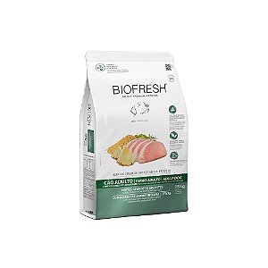 Ração Biofresh para Cães Adultos Porte Grande e Gigante Sabor Lombo, Abacaxi, Arroz Integral e Ervas 15Kg