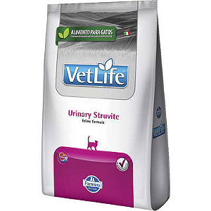 Ração Vet Life Natural Urinary Struvite para Gatos Adultos 7,5Kg