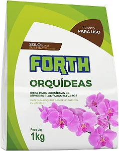 Substrato Forth para Orquídeas com Casca e Fibras de Coco 1kg