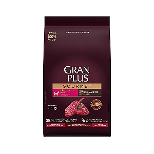 Ração GranPlus Gourmet para Cães Adultos de Porte Mini Sabor Ovelha e Arroz 15kg