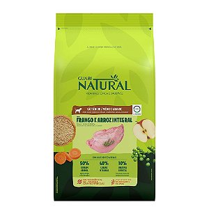 Ração Seca Guabi Natural Sabor Frango e Arroz para Cães Sênior de Médio Porte 2,5kg