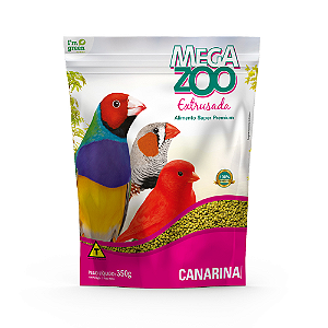 Ração Extrusada Megazoo para Canários 350g