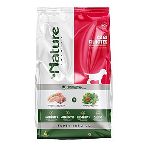 Ração Seca Alinutri Nature Fórmula Para Cães Filhotes Raças Pequenas e Médias 2,5kg