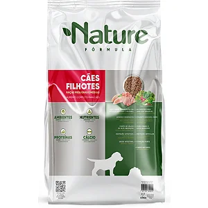 Ração Seca Alinutri Nature Fórmula Para Cães Filhotes Raças Pequenas e Médias 1kg