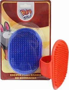 Escova Para Banho De Borracha
