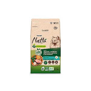 Ração Premier Nattu para Cães Adultos de Raças Pequenas Sabor Abóbora 10,1kg
