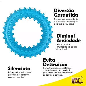 Mordedor Anel P para Cães Big Bull