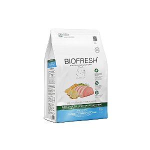Ração Biofresh para Cães Adultos Porte Médio Sabor Lombo, Abacaxi, Arroz Integral e Ervas 3kg