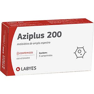 Antibiótico Aziplus 200 C/03 Comprimidos