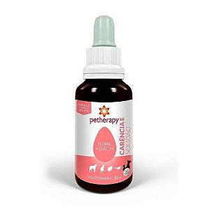 Floral De Bach Carência E Solidão Petherapy 30ml