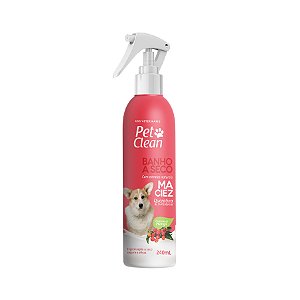 Banho A Seco Pet Clean Maciez Queratina E D-pantenol 240ml