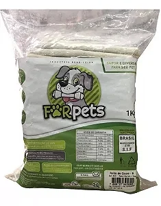 Petisco Osso Palito Natural Forpets 6/5 1kg
