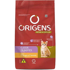 Ração Origens Frango E Cereais Gatos Filhotes 3kg