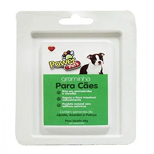 Graminha Para Cães Power Pets 100% Natural 60g
