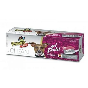 Creme Dental Tutti-frutti Gel Power Pets Para Cães 60g