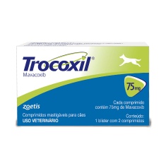Anti-Inflamatório Trocoxil para Cães 75mg Zoetis