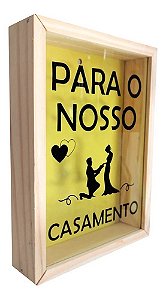 Quadro Decoração Porta Moedas Economia P/ Casamento Presente
