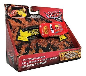 Carros Mcqueen Relâmpago Miniatura Crazy Crashers Brinquedo